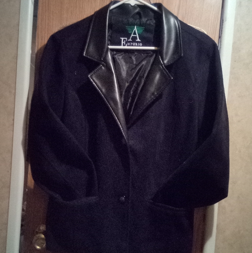 Leather jacket byA Emporio